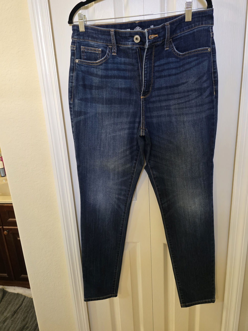 St. John's Bay Dark Blue Skinny Jeans